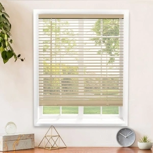 CHICOLOGY Blinds for Windows , Mini Blinds , Window Blinds , Door Blinds , Blinds & Shades , Camper Blinds , Mini Blinds for Windows , Horizontal Window Blinds , Gloss Cappuccino, 30