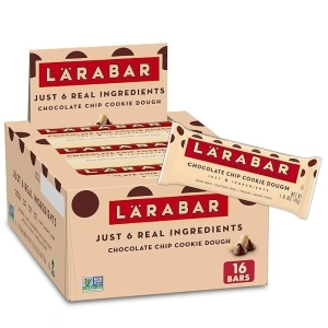 Larabar Chocolate Chip Cookie Dough, Gluten Free Fruit & Nut Bar, 16 Ct