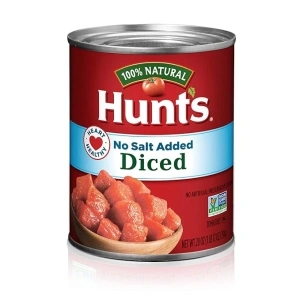 Hunt's Diced Tomatoes No Salt Added, 28 oz