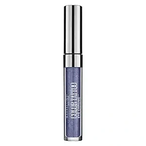 Maybelline New York Color Tattoo Eye Chrome Eyeshadow, Bold Sapphire, 0.11 fl. oz.