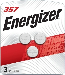 Energizer 357 Batteries, 357 Battery, 3 Count