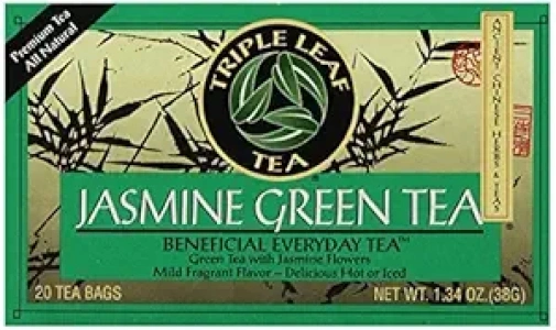 Triple Leaf Tea, Jasmine Green Tea, 20 Tea Bags