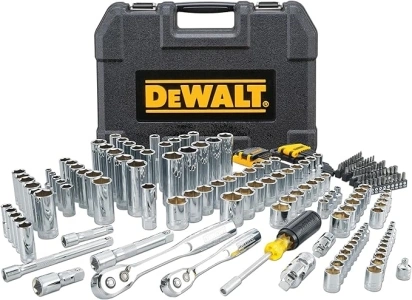 DEWALT Mechanics Tool Set, 1/4