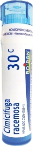 Boiron Cimicifuga Racemosa 30C Homeopathic Medicine for Menstrual cramps improved by lying down