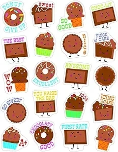 Eureka Chocolate Stickers - Scented