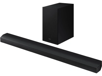 (NEW) Samsung B750D 5.1ch Soundbar w/DTS Virtual:X, Built-in Center Speaker, Subwoofer with Bass Boost, Adaptive Sound, Bluetooth, Game Mode, with Alexa Built-in (2024)