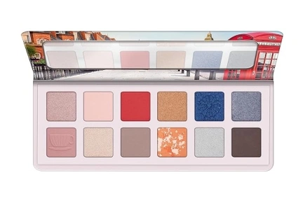 essence | Welcome to London Eyeshadow Palette | 12 Highly Pigmented, Matte & Metallic Shades | Vegan & Cruelty Free