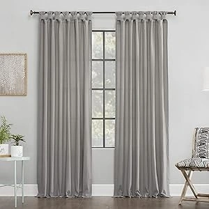 Archaeo Washed Cotton Twist Tab Curtain, 52