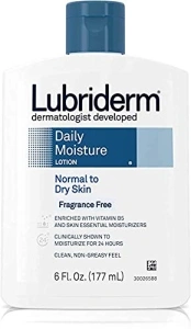 Lubriderm Dry Skin Lotions, Original, 6 oz, Unscented