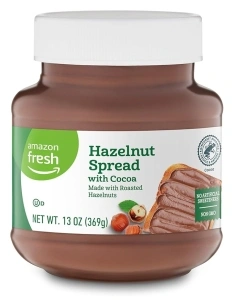 Amazon Fresh, Hazelnut Spread with Cocoa, 13 Oz