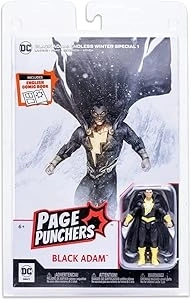 McFarlane Toys - DC Direct - 3IN Figure with Comic WV1 - Black ADAM (Endless Winter)