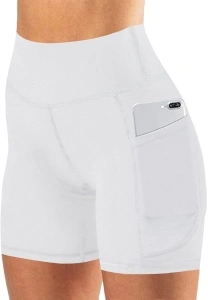 keriffe Womens Crossover Biker Shorts 5