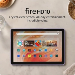 Amazon Fire HD 10 tablet, built for relaxation, 10.1