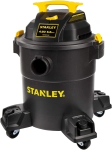 Stanley - SL18116P Wet/Dry Vacuum, 6 Gallon, 4 Horsepower Black