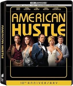 American Hustle 10th Anniversary SteelBook (4K Ultra HD + Blu-ray + Digital) [4K UHD]