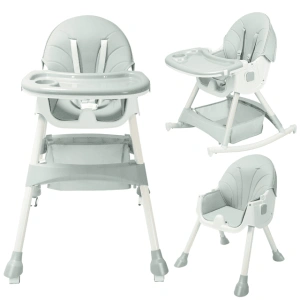 HARPPA 4-in-1 Convertible High Chair for Babies and Toddlers, Green