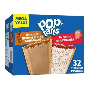 Pop-Tarts Toaster Pastries, Breakfast Foods, Kids Snacks, Variety Pack, 54.1oz Box (32 Pop-Tarts)