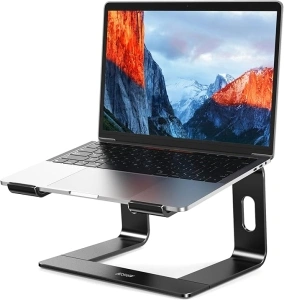 BESIGN LS03 Aluminum Laptop Stand, Ergonomic Detachable Computer Stand, Riser Holder Notebook Stand Compatible with Air, Pro, Dell, HP, Lenovo More 10-15.6