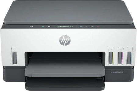 HP Smart -Tank 6001 Wireless Cartridge-Free all in one printer, this ink -tank printer comes with up to 2 years of ink included, with mobile print, scan, copy (2H0B9A)