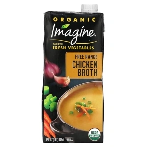 Imagine Free Range Chicken Broth, Organic, 32 oz