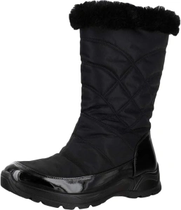 Easy Street Womens Cuddle Pull On Round Toe Casual Boots Mid Calf Low Heel 1-2