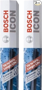 BOSCH 26A16A ICON Beam Wiper Blades - Driver and Passenger Side - Set of 2 Blades (26A & 16A)