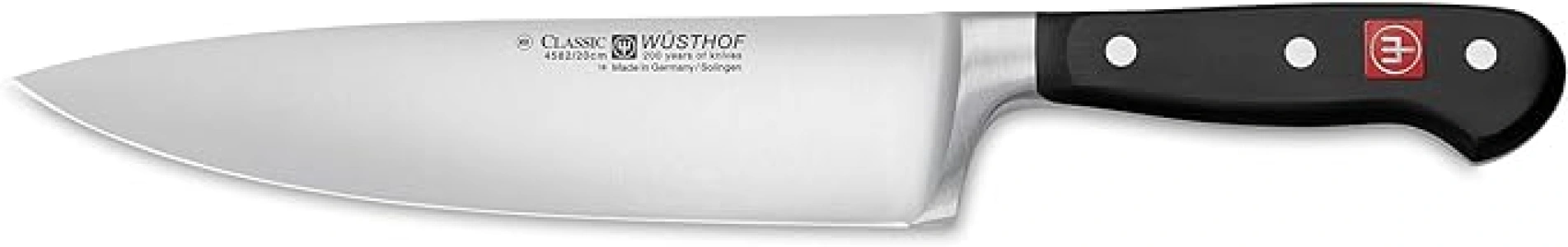 WÜSTHOF Classic 8 Inch Chef’s Knife,Black,8-Inch