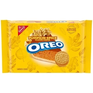 OREO Pumpkin Spice Sandwich Cookies, Limited Edition, 10.68 oz