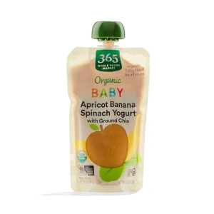 Organic Apricot Banana Spinach Yogurt Chia Baby Food