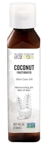 Aura Cacia Fractioned Coconut Oil Skin Care Oil, 4 Fl Oz