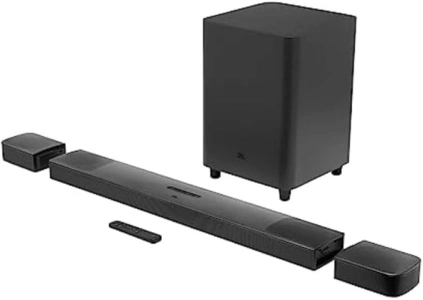 JBL Bar 9.1 - Channel Soundbar System with Surround Speakers and Dolby Atmos, Black