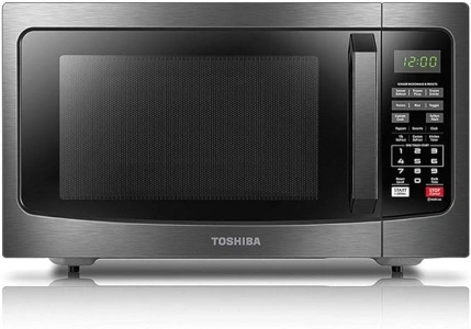 TOSHIBA EM131A5C-BS Countertop Microwave Ovens 1.2 Cu Ft, 12.4