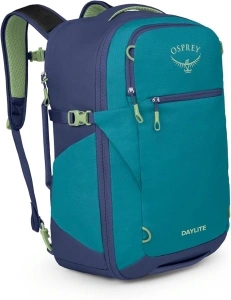 Osprey Daylite 35L Travel Pack, Blue Spikemoss/Alkaline