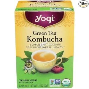 Yogi Tea, Kombucha Green, 16 ct