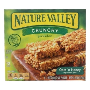 Nature Valley Oats 'n Honey Granola Bars 8.94 oz (12 Bars)