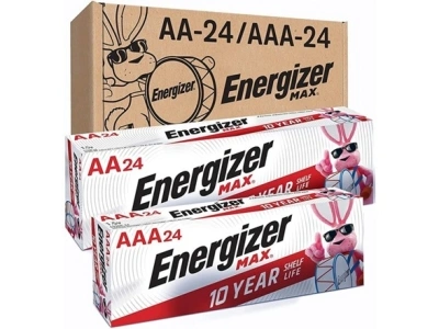 Energizer Max AA & AAA Alkaline Bulk Battery Packs