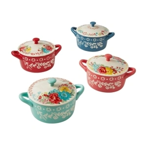 The Pioneer Woman Mini Casserole 4 Pack- 14.6oz