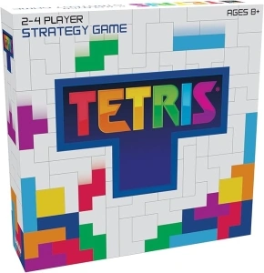 Buffalo Games - Tetris - Strategic Puzzle Game - Great for Family or Adult Game Night - Ages 8 and Up - 2 to 4 Players