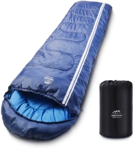 Sleeping Bag for Adults,Waterproof,Backpacking Lightweight-3 Season Warm & Cool Weather 10℉-45℉,Girls Boys for Outdoor Hiking Travel Gear Must Kids Sleep Accessories