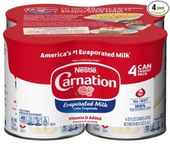 CARNATION Evaporated Milk 4 Count, 12 Fl Oz