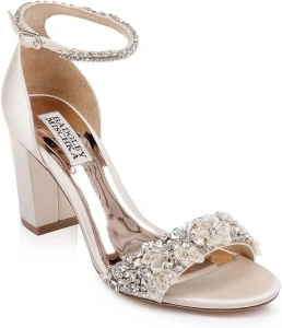 Badgley Mischka Women's Heeled Sandals - Block Heel Sandals for Women