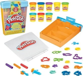 Play-Doh Imagine Animals Storage Set, 22 Accessories, Arts and Craft Activities for Kids 3 Years & Up, Animal Toys