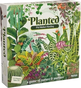 Planted Game by Phil Walker-Harding - Buffalo Games - Collect and nurture your houseplants.- Adult game night - Deck building game