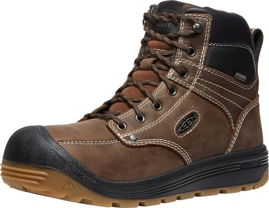 KEEN Utility Men's Fort Wayne 6” Waterproof Soft Toe Wedge Work Boots