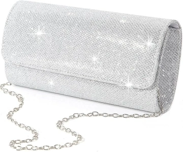 lovyoCoCo Evening Bag Clutch Purses for Women Ladies Sparkling Party Handbag Wedding Bag