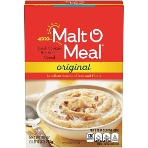 Malt-O-Meal, Original Malt-O-Meal Hot Breakfast Cereal, Quick Cooking, 28 Ounce – 1 count