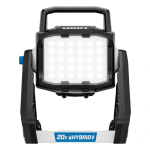 HART 20-Volt Hybrid LED Site Light, 1,800 Lumens (Battery Not Included)