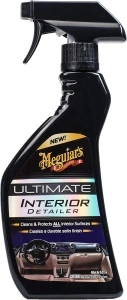 Meguiar's Ultimate Interior Detailer, 15.2 Oz - Protect and Enhance Your Interior with this All-In-One-Cleaner and UV Protectant - Perfect for Car Interior Maintenance with a Non-Greasy, Satin Finish