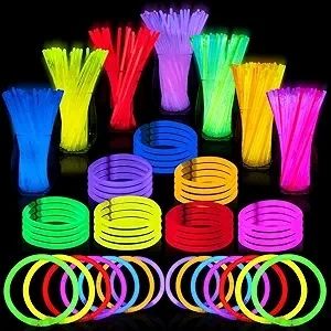 JOYIN 144 Pcs Glow Sticks Bulk 8