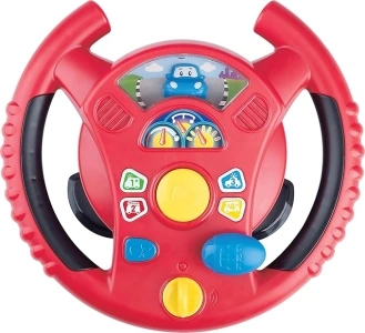 Kidoozie Rev 'N Learn Activity Wheel - Gear Up for Sensory & Learning Fun - Perfect for Your Little Driver Ages 2+